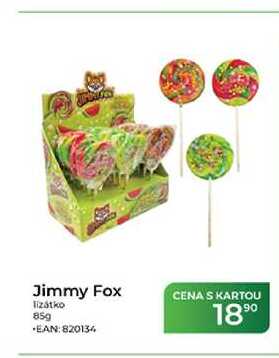 Jimmy Fox lízátko 85g