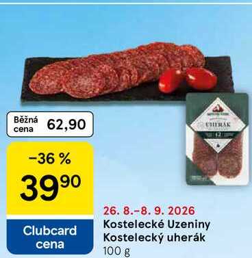 Kostelecké Uzeniny Kostelecký uherák, 100 g