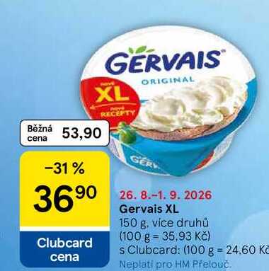 Gervais XL, 150 g