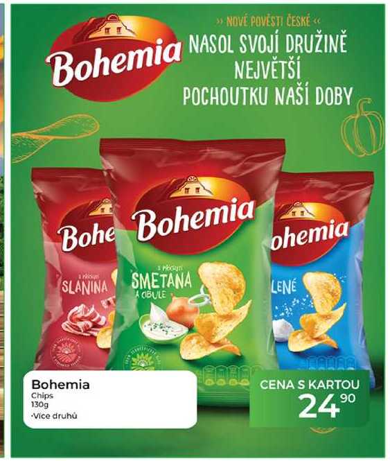 Bohemia Chips 130g