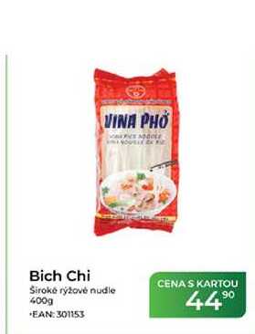 Bich Chi Široké rýžové nudle 400g