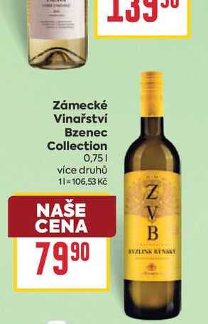 Zámecké Vinařství Bzenec Collection 0,75l