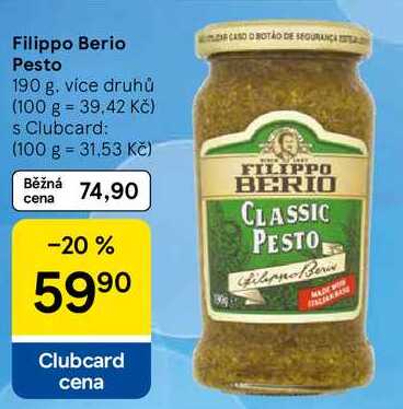 Filippo Berio Pesto, 190 g