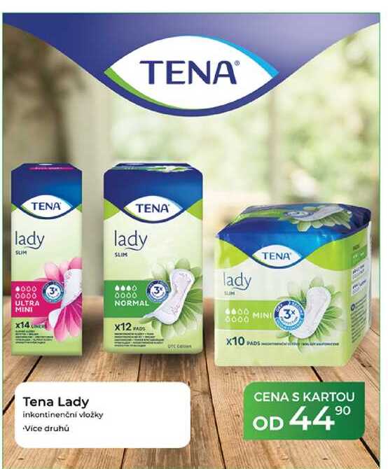 Tena Lady inkontinenční vložky
