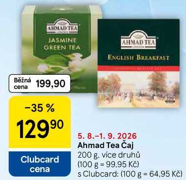Ahmad Tea Čaj, 200 g, více druhů