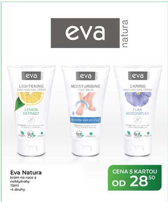 Eva Natura krém na ruce a nehty/nohy 75ml