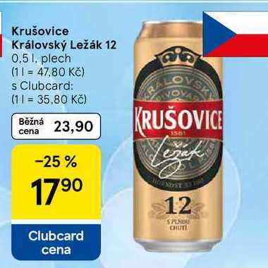 Krušovice Královský ležák 12, 0.5 l