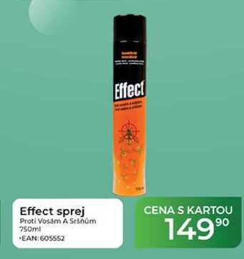 Effect sprej Proti Vosám A Sršňům 750ml