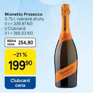 Mionetto Prosecco, 0.75 l