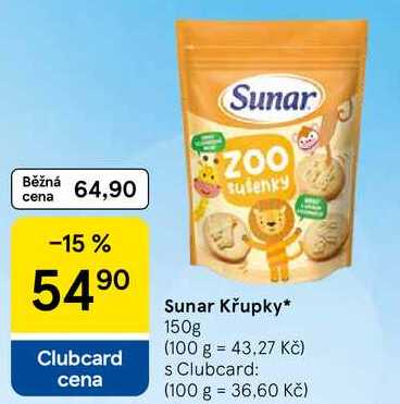 Sunar Křupky, 150g 