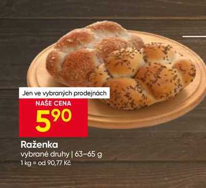 Raženka vybrané druhy 63-65 g