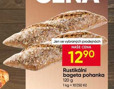 Rustikálni bageta pohanka 120 g