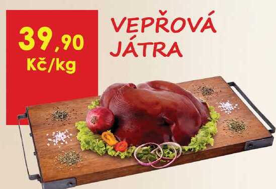 Vepřová játra 1kg