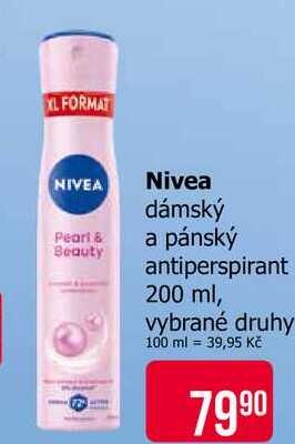Nivea dámský a pánský antiperspirant 200 ml
