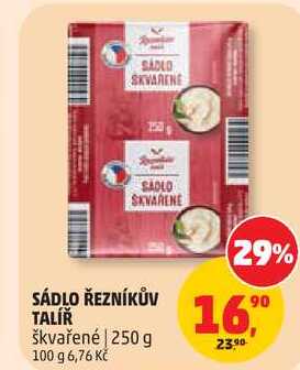 SÁDLO ŘEZNÍKŮV TALÍŘ škvařené, 250 g