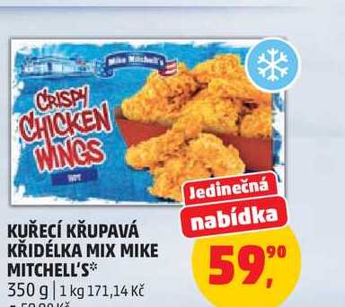 KUŘECÍ KŘUPAVÁ KŘIDÉLKA MIX MIKE MITCHELL'S, 350 g
