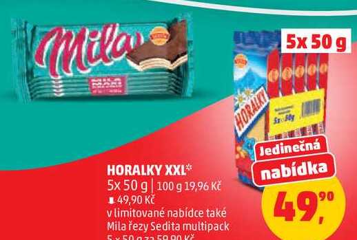 HORALKY XXL, 5x 50 g