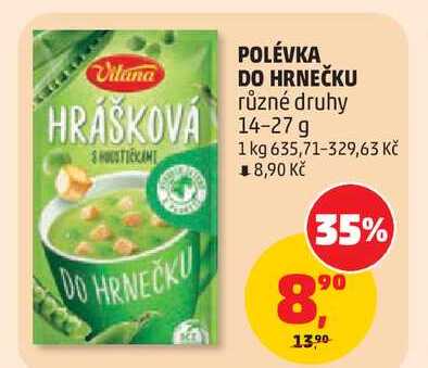 POLÉVKA DO HRNEČKU různé druhy, 14-27 g