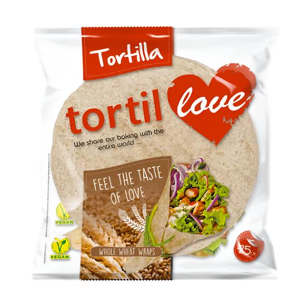 Silisan Tortilly z celozrnné mouky 4x60g