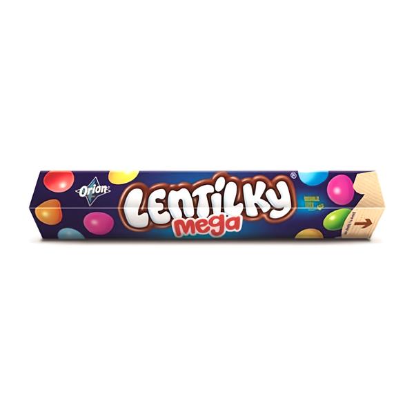 ORION Lentilky mega Dražé z mléčné čokolády