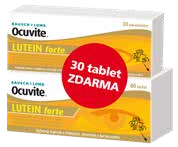 OCUVITE LUTEIN FORTE 60 + 30 tablet NAVÍC!