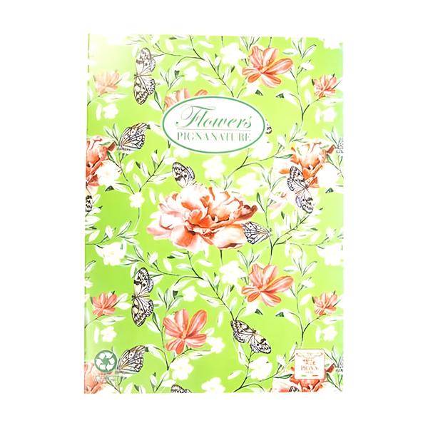 Pigna Školní sešit A4 linkovaný Nature Flowers