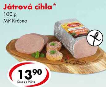 Játrová cihla, 100 g