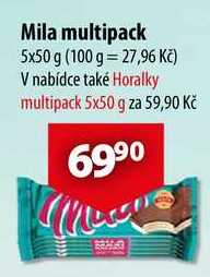 Mila multipack, 5x 50 g
