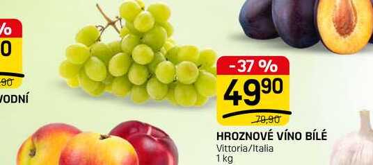HROZNOVÉ VÍNO BÍLÉ Vittoria/Italia 1 kg