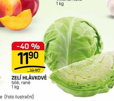 ZELÍ HLÁVKOVÉ bílé, rané 1 kg