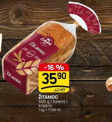 ŽITAMOC 500 g | balený | krájený