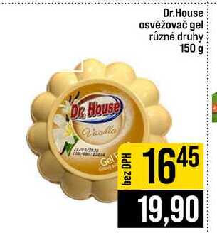 Dr.House osvěžovač gel různé druhy 150 g