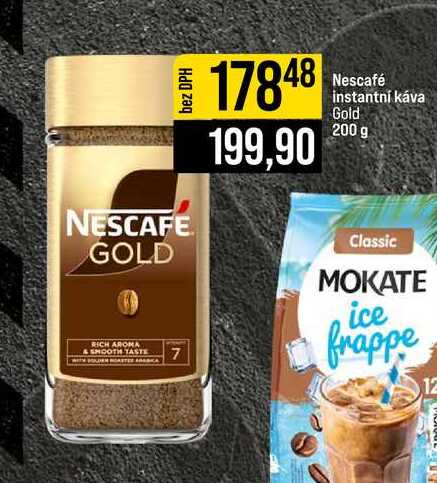 Nescafé instantní káva Gold 200 g