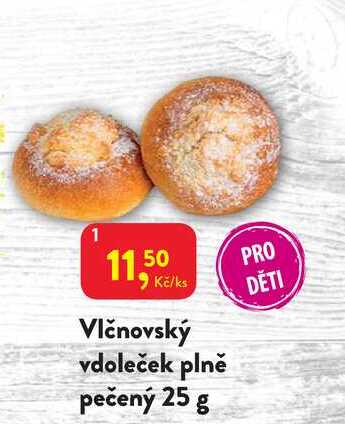 Vlčnovský vdoleček plně pečený 25 g
