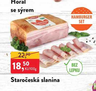 Staročeská slanina 100g