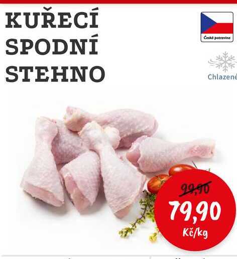 KUŘECÍ SPODNÍ STEHNO 1kg