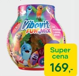Vibovit FUNMix, želé multivitaminy ivitaminy 50 ks