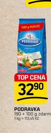 PODRAVKA 190 +100 g zdarma