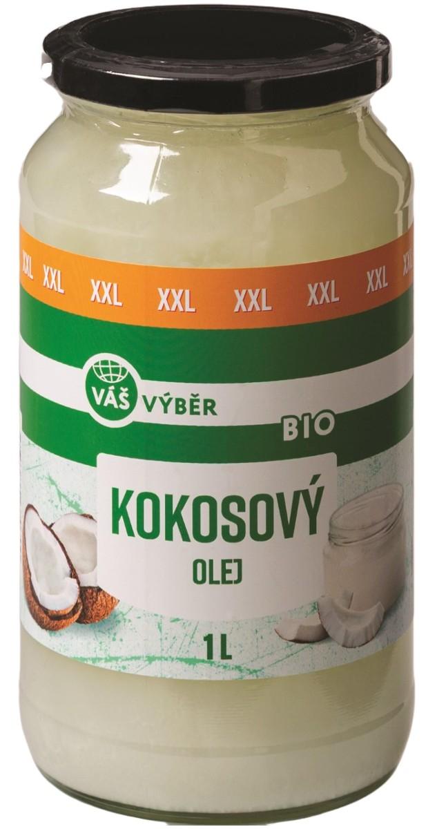 Váš Výběr BIO Kokosový olej XXL, 1 l