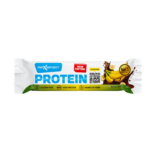 Max Sport Proteinová tyčinka Banán v čokoládě