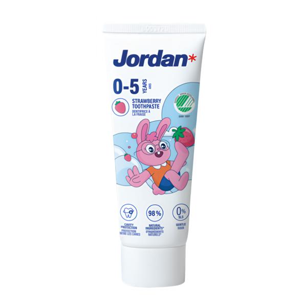 Jordan Dětská zubní pasta Kids (0–5 let)