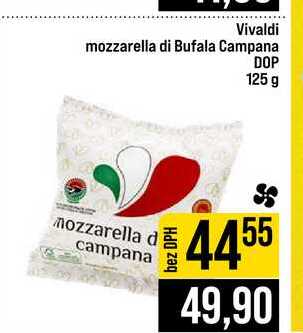 Vivaldi mozzarella di Bufala Campana DOP 125 g