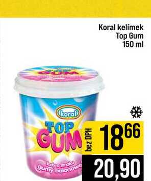 Koral kelímek Top Gum 150 ml