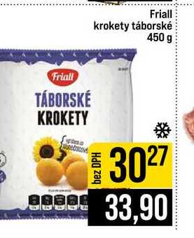 Friall krokety táborské 450 g
