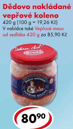 Dědovo nakládané vepřové koleno, 420 g