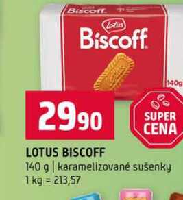 LOTUS BISCOFF 140 g karamelizované sušenky