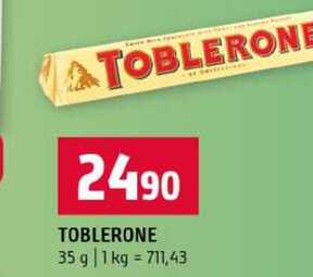 TOBLERONE 35 g