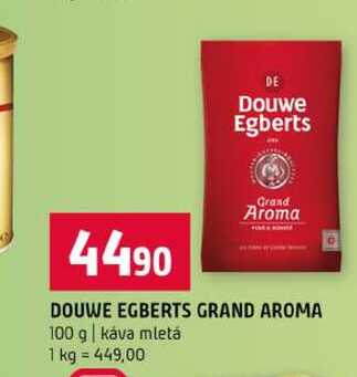 DOUWE EGBERTS GRAND AROMA 100 g káva mletá 