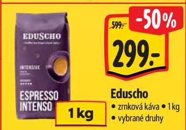 Eduscho zrnková káva, 1 kg