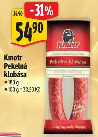Kmotr Pekelná klobása, 180 g